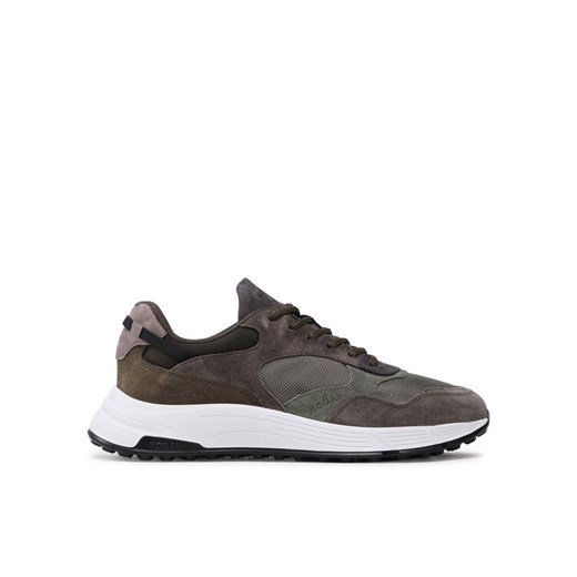 HOGAN Sneakersy HXM5630DM90MM9 Szary ze sklepu MODIVO w kategorii Buty sportowe męskie - zdjęcie 182605109