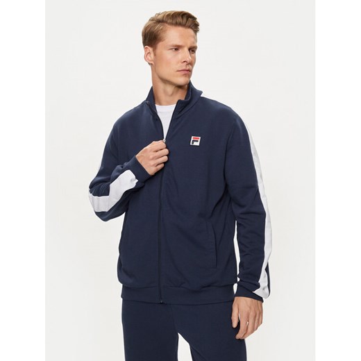 Fila Bluza FAM0617 Granatowy Regular Fit ze sklepu MODIVO w kategorii Bluzy męskie - zdjęcie 182605146