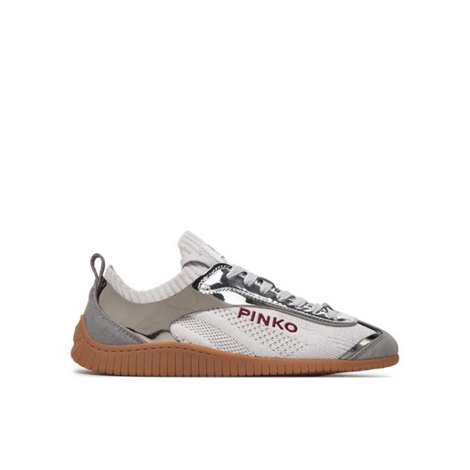 PINKO Sneakersy Reby 03 SS0061 T026 Szary ze sklepu MODIVO w kategorii Buty sportowe damskie - zdjęcie 182605226