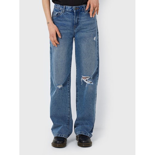 Noisy May Jeansy Amanda 27018105 Niebieski Loose Fit ze sklepu MODIVO w kategorii Jeansy damskie - zdjęcie 182605248