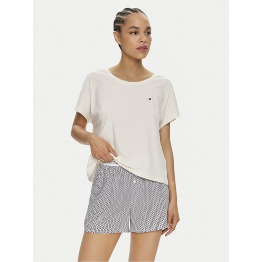 Tommy Hilfiger Piżama UW0UW05226 Kolorowy Regular Fit ze sklepu MODIVO w kategorii Piżamy damskie - zdjęcie 182605298