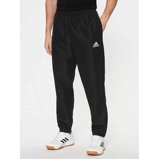 adidas Spodnie dresowe Entrada 22 Presentation H57533 Czarny Regular Fit ze sklepu MODIVO w kategorii Spodnie męskie - zdjęcie 182605349
