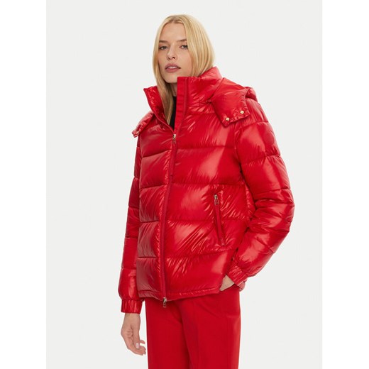 JOOP! Kurtka puchowa 58 JW244O211 30044175 Czerwony Regular Fit ze sklepu MODIVO w kategorii Kurtki damskie - zdjęcie 182605449
