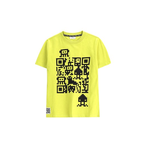 Coccodrillo T-Shirt WC5143202GBJ Żółty Regular Fit ze sklepu MODIVO w kategorii T-shirty chłopięce - zdjęcie 182605465