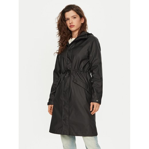 Hunter Kurtka przeciwdeszczowa Alise HARW0050242 Czarny Regular Fit ze sklepu MODIVO w kategorii Kurtki damskie - zdjęcie 182605505