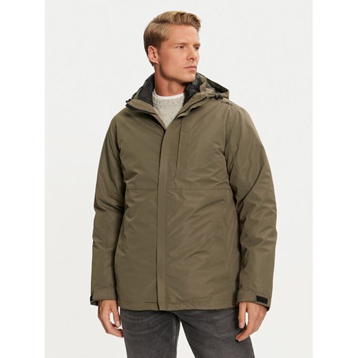 CMP Kurtka zimowa 33Z1577D Zielony Regular Fit ze sklepu MODIVO w kategorii Kurtki męskie - zdjęcie 182605608