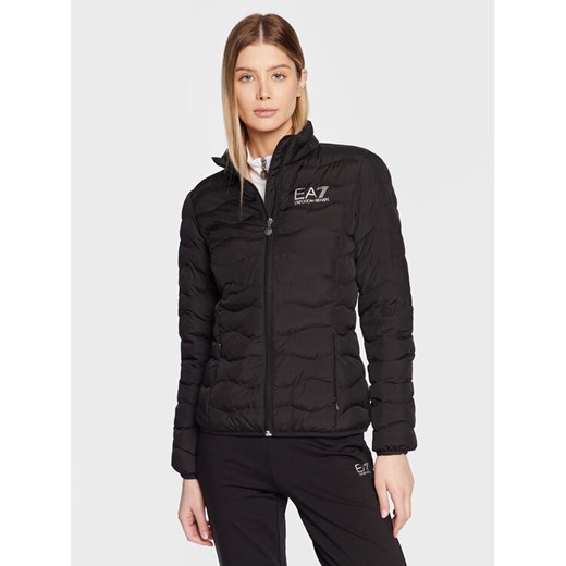 EA7 Emporio Armani Kurtka przejściowa 8NTB21 TNF8Z 1200 Czarny Regular Fit ze sklepu MODIVO w kategorii Kurtki damskie - zdjęcie 182605667