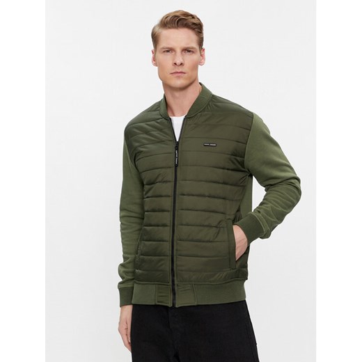 Pepe Jeans Bluza Redditch PM582563 Khaki Regular Fit ze sklepu MODIVO w kategorii Bluzy męskie - zdjęcie 182605689
