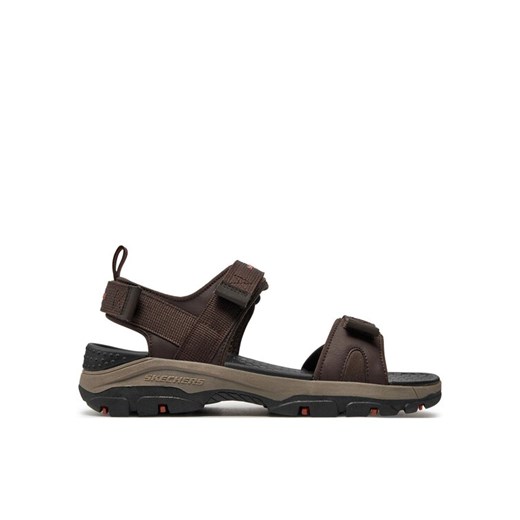 Skechers Sandały Tresmen-Ryer 205112/CHOC Brązowy ze sklepu MODIVO w kategorii Sandały męskie - zdjęcie 182605717