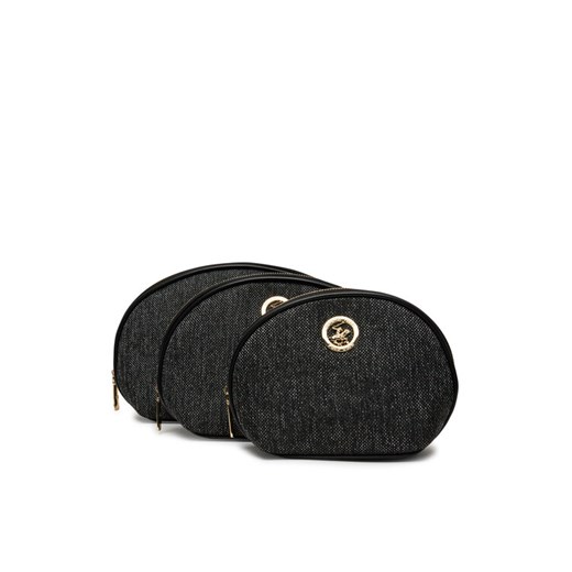 Beverly Hills Polo Club Zestaw kosmetyczek BHPC-U1-007-SS25 (3-pack) Czarny ze sklepu MODIVO w kategorii Kosmetyczki - zdjęcie 182605727