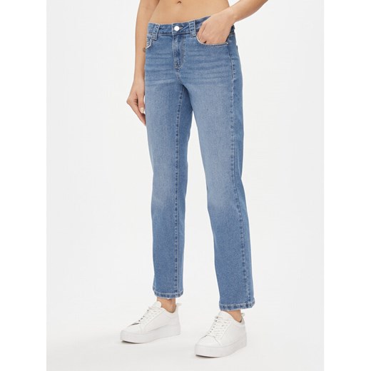 Vero Moda Jeansy 10297462 Niebieski Straight Fit ze sklepu MODIVO w kategorii Jeansy damskie - zdjęcie 182605729