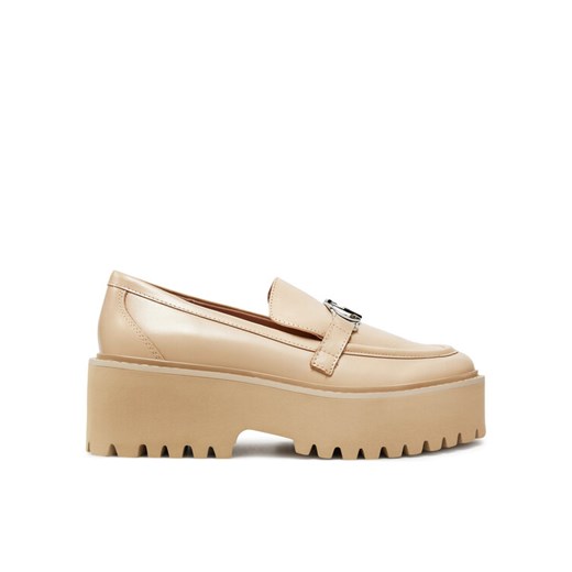 Liu Jo Loafersy Forty 01 SA4049 P0102 Beżowy ze sklepu MODIVO w kategorii Lordsy damskie - zdjęcie 182605739