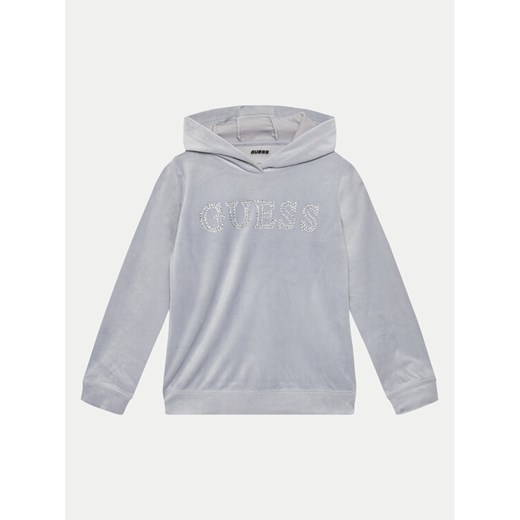 Guess Bluza J4YQ27 KBXI2 Szary Regular Fit ze sklepu MODIVO w kategorii Bluzy chłopięce - zdjęcie 182605789