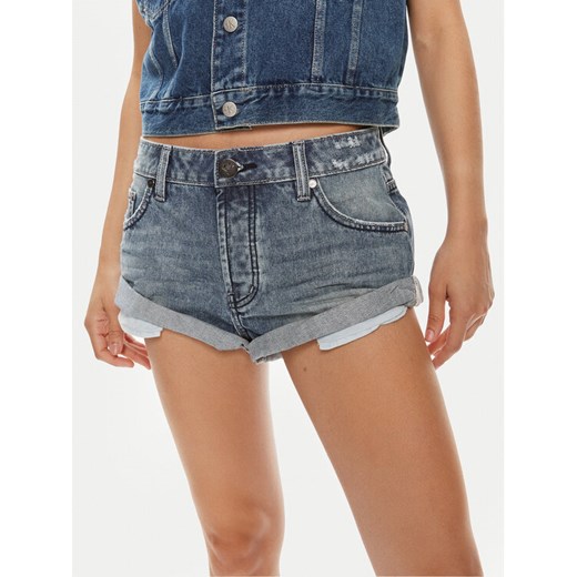 One Teaspoon Szorty jeansowe Bandit 24934A Niebieski Relaxed Fit ze sklepu MODIVO w kategorii Szorty - zdjęcie 182605857