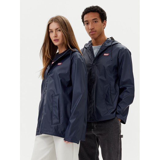 Hunter Kurtka przeciwdeszczowa Izzy Unisex HARU0012251 Granatowy Regular Fit ze sklepu MODIVO w kategorii Kurtki damskie - zdjęcie 182605886