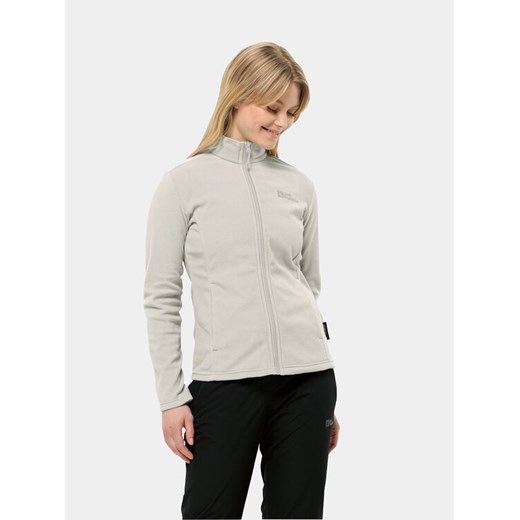 Jack Wolfskin Polar Taunus Fz 1711391 Szary Regular Fit ze sklepu MODIVO w kategorii Bluzy damskie - zdjęcie 182605938