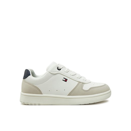 Tommy Hilfiger Sneakersy Low Cut Lace-Up Sneaker T3X9-33849-1269 M Biały ze sklepu MODIVO w kategorii Buty sportowe dziecięce - zdjęcie 182605947