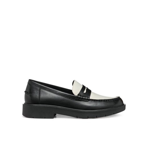 Geox Loafersy D Spherica Ec1 D25QRA 00043 C9B5V Czarny ze sklepu MODIVO w kategorii Lordsy damskie - zdjęcie 182606039