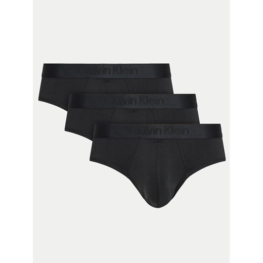 Calvin Klein Underwear Komplet 3 par slipów 000NB3650A Czarny ze sklepu MODIVO w kategorii Majtki męskie - zdjęcie 182606066