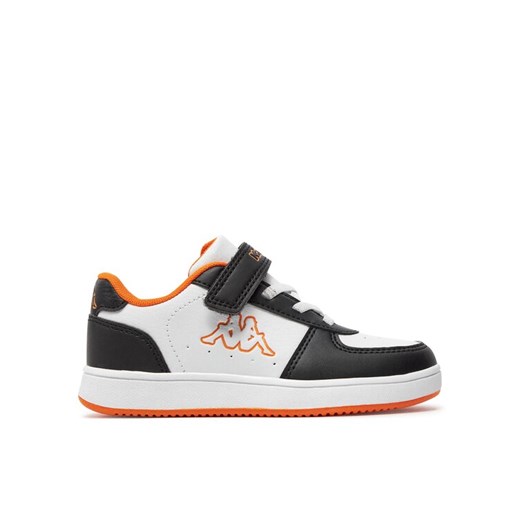 Kappa Sneakersy Logo Malone Ev Kid 36185LW Biały ze sklepu MODIVO w kategorii Buty sportowe dziecięce - zdjęcie 182606158
