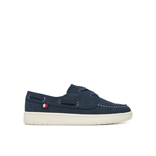 Tommy Hilfiger Mokasyny T3B4-33853-0315800 Granatowy ze sklepu MODIVO w kategorii Półbuty dziecięce - zdjęcie 182606267