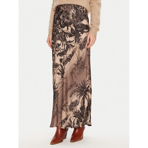 ViCOLO Spódnica maxi TS0563 Brązowy Regular Fit ze sklepu MODIVO w kategorii Spódnice - zdjęcie 182606279