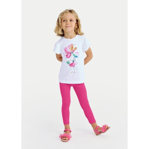 Mayoral Komplet t-shirt i legginsy 3705 Różowy Regular Fit ze sklepu MODIVO w kategorii Komplety dziewczęce - zdjęcie 182606417