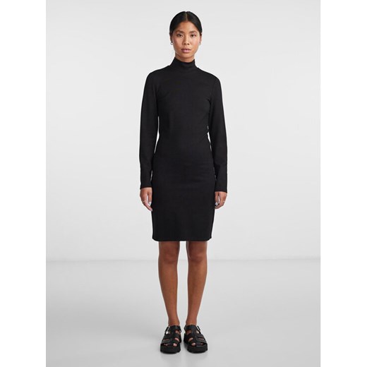 Pieces Sukienka codzienna 17141051 Czarny Slim Fit ze sklepu MODIVO w kategorii Sukienki - zdjęcie 182606545