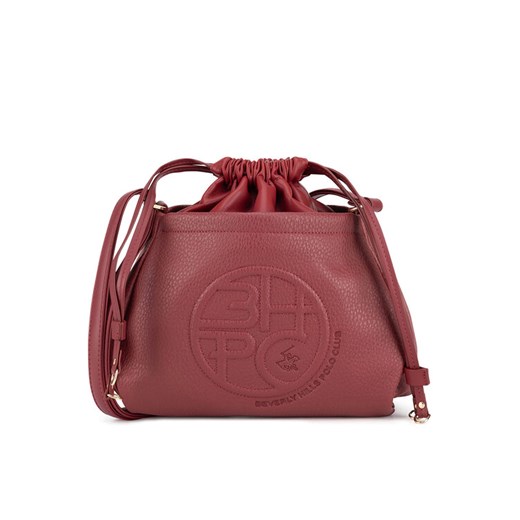 Beverly Hills Polo Club Torebka BHPC-K-042-06 Czerwony ze sklepu MODIVO w kategorii Listonoszki - zdjęcie 182606725