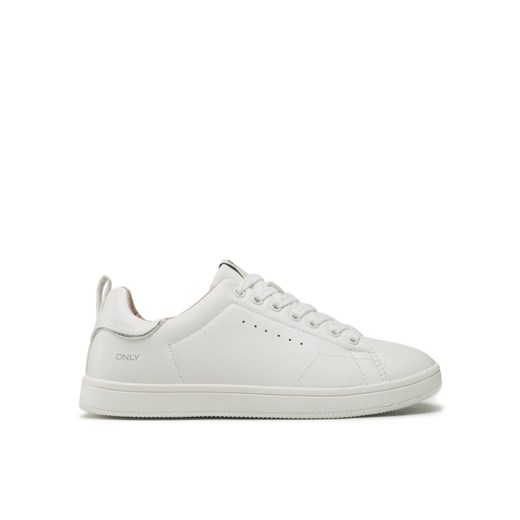 ONLY Sneakersy Onlshilo 15184294 Biały ze sklepu MODIVO w kategorii Trampki damskie - zdjęcie 182606766
