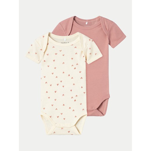 NAME IT Komplet 2 par body 13227028 Kolorowy ze sklepu MODIVO w kategorii Body niemowlęce - zdjęcie 182606779