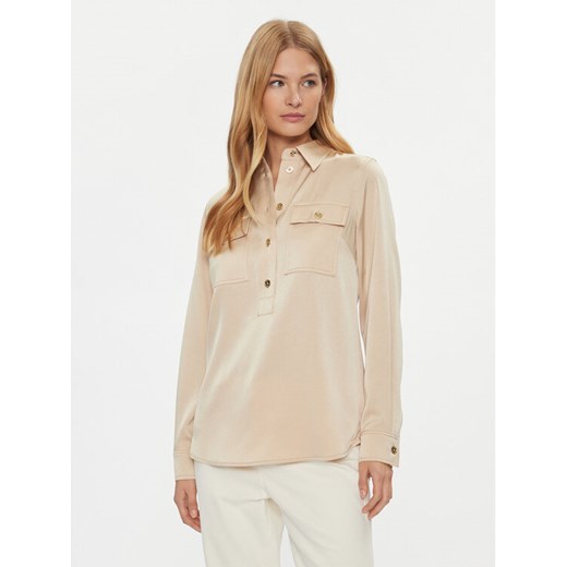 MICHAEL Michael Kors Koszula MF340JX99G Beżowy Regular Fit ze sklepu MODIVO w kategorii Koszule damskie - zdjęcie 182606788
