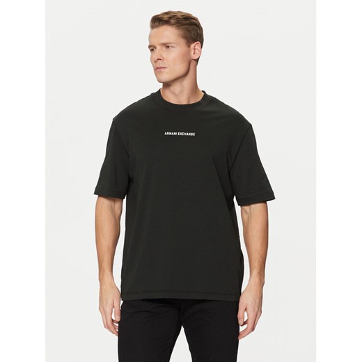Armani Exchange T-Shirt XM000588 AF12308 UB001 Czarny Regular Fit ze sklepu MODIVO w kategorii T-shirty męskie - zdjęcie 182606869