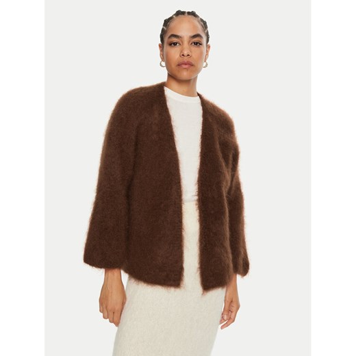 Dixie Kardigan M277K004A Brązowy Relaxed Fit ze sklepu MODIVO w kategorii Swetry damskie - zdjęcie 182606906