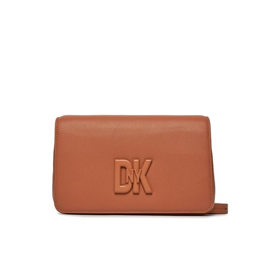 DKNY Torebka Seventh Avenue Md Fl R33EKY30 Brązowy ze sklepu MODIVO w kategorii Listonoszki - zdjęcie 182606928