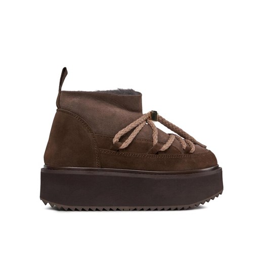 Inuikii Śniegowce Classic Low Platform 75104-105 Brązowy ze sklepu MODIVO w kategorii Śniegowce damskie - zdjęcie 182606949