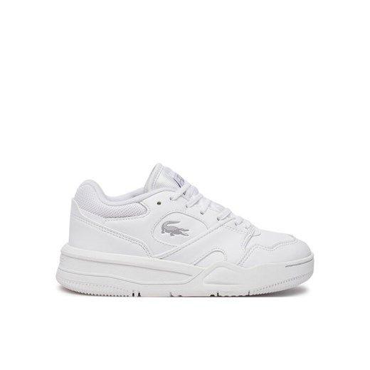 Lacoste Sneakersy 7-48SUJ0004 Biały ze sklepu MODIVO w kategorii Buty sportowe dziecięce - zdjęcie 182606956