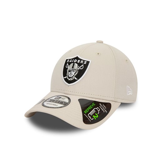 New Era Czapka z daszkiem Repreve 940 Raiders 60435235 Écru ze sklepu MODIVO w kategorii Czapki z daszkiem męskie - zdjęcie 182607007