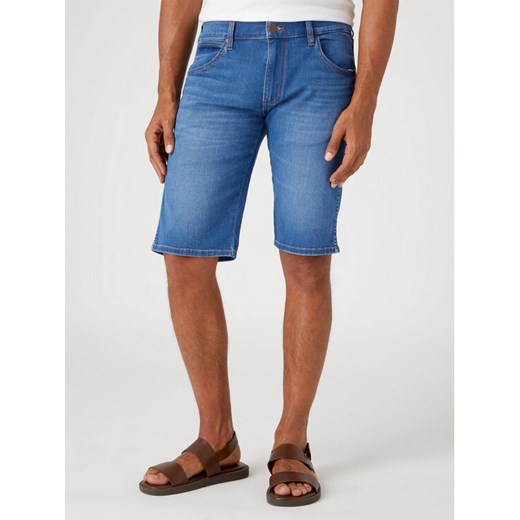 Wrangler Szorty jeansowe Colton W16CXPZ35 112330744 Niebieski Regular Fit Wrangler 33 MODIVO