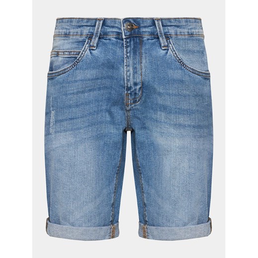 INDICODE Szorty jeansowe Kaden 70-100 Niebieski Regular Fit ze sklepu MODIVO w kategorii Spodenki męskie - zdjęcie 182607118