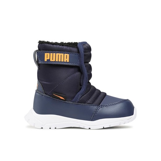 Puma Śniegowce Nieve Boot WTR AC Inf 380746 06 Granatowy ze sklepu MODIVO w kategorii Buty zimowe dziecięce - zdjęcie 182607205