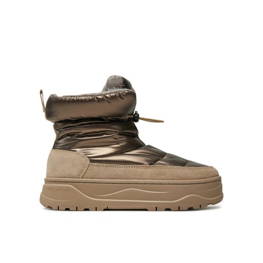 Pepe Jeans Śniegowce PLS50554 Beżowy ze sklepu MODIVO w kategorii Śniegowce damskie - zdjęcie 182607278