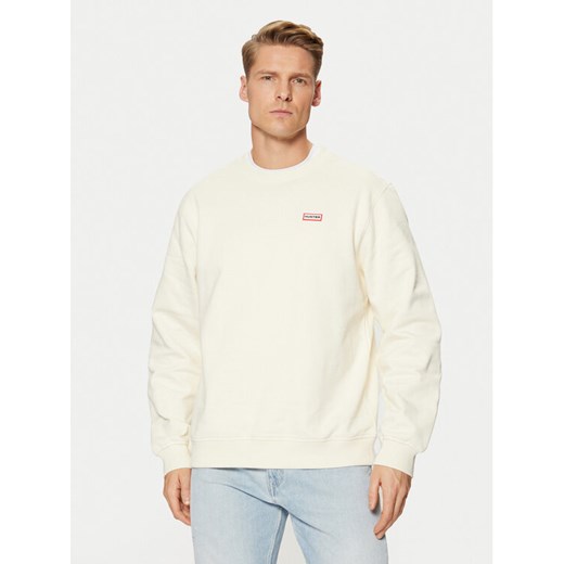 Hunter Bluza Victor HARM0040242 Écru Regular Fit ze sklepu MODIVO w kategorii Bluzy męskie - zdjęcie 182607327