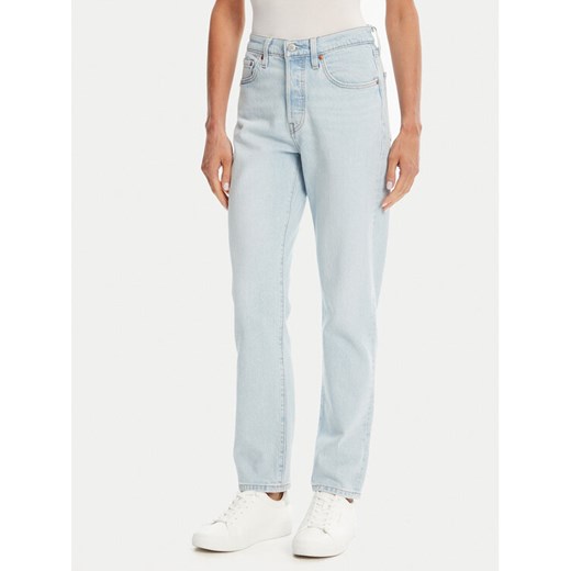 Levi's® Jeansy 501® 36200-0326 Niebieski Cropped Fit ze sklepu MODIVO w kategorii Jeansy damskie - zdjęcie 182607369
