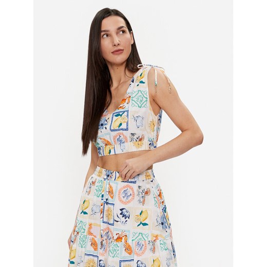 Seafolly Top Wish You Were Here 55177-TO Kolorowy Regular Fit ze sklepu MODIVO w kategorii Bluzki damskie - zdjęcie 182607528