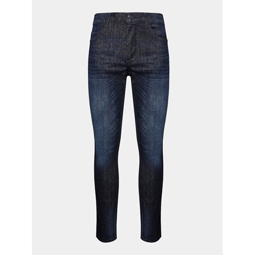 Sisley Jeansy 4Y7V576L9 Granatowy Skinny Fit ze sklepu MODIVO w kategorii Jeansy męskie - zdjęcie 182607637