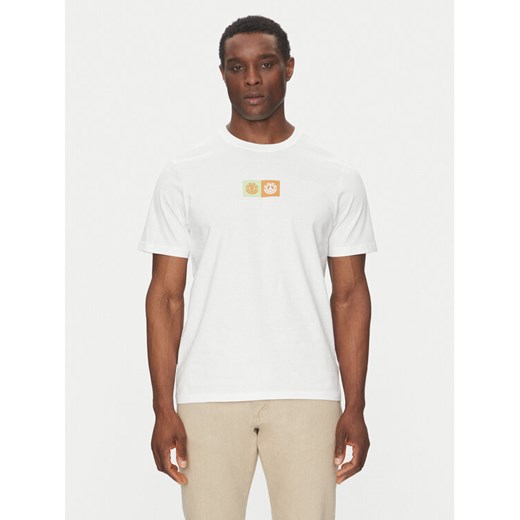 Element T-Shirt ELYZT00492 Biały Regular Fit ze sklepu MODIVO w kategorii T-shirty męskie - zdjęcie 182607707
