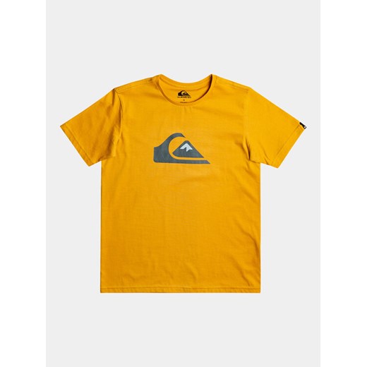 Quiksilver Bluzka Complogo Tees EQBZT04369 Żółty Regular Fit ze sklepu MODIVO w kategorii T-shirty chłopięce - zdjęcie 182607738