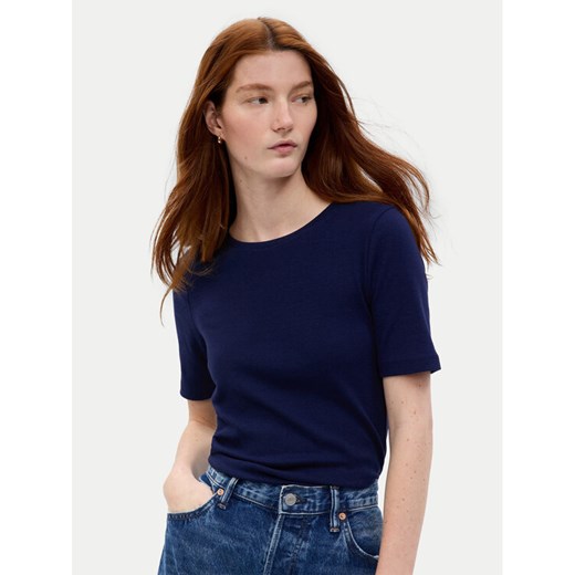 Gap T-Shirt 540635-02 Granatowy Slim Fit ze sklepu MODIVO w kategorii Bluzki damskie - zdjęcie 182607739