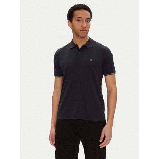 C.P. Company Polo 18CMPL130A006263G Czarny Regular Fit ze sklepu MODIVO w kategorii T-shirty męskie - zdjęcie 182607795
